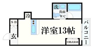 兵庫駅 徒歩20分 2階の物件間取画像